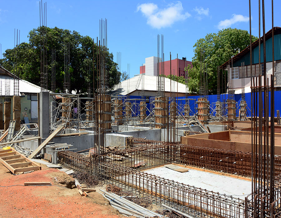 Construction of A&E Unit Teaching Hospital at Jaffna